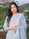 9626 Label Khoj Heavy Linen Handwork Readymade Suits Catalog	